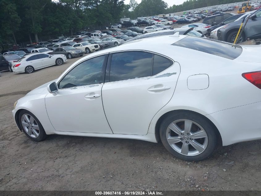 2008 Lexus Is 250 VIN: JTHBK262782079463 Lot: 39607416