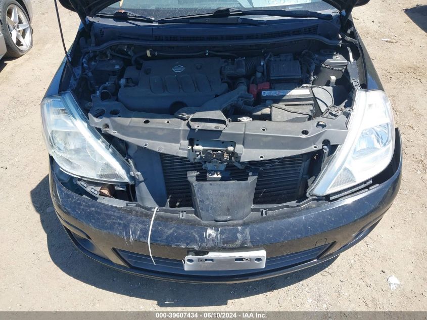 2010 Nissan Versa 1.8S VIN: 3N1BC1AP0AL378442 Lot: 39607434