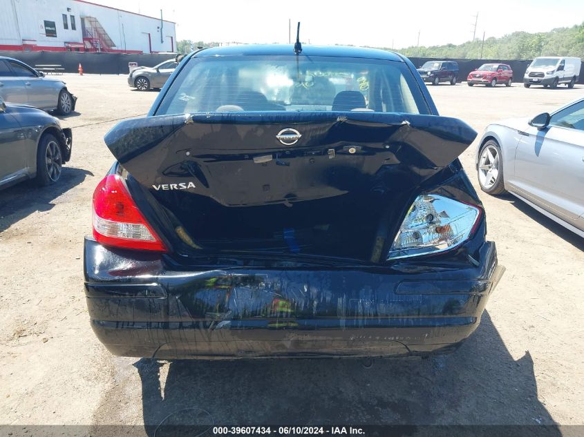 2010 Nissan Versa 1.8S VIN: 3N1BC1AP0AL378442 Lot: 39607434