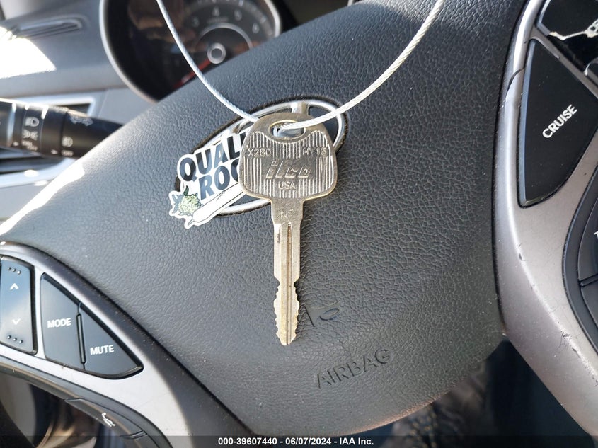 2013 Hyundai Elantra Gls VIN: 5NPDH4AE6DH278180 Lot: 39607440