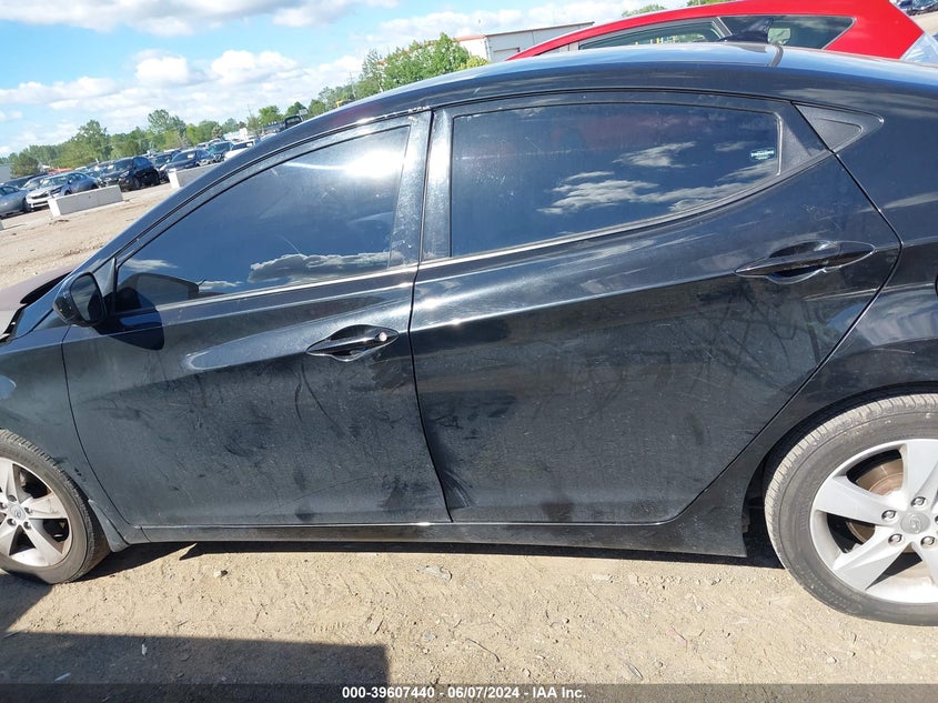 2013 Hyundai Elantra Gls VIN: 5NPDH4AE6DH278180 Lot: 39607440