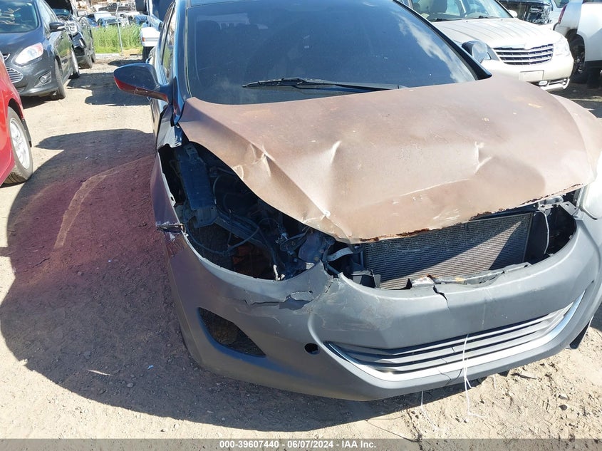 2013 Hyundai Elantra Gls VIN: 5NPDH4AE6DH278180 Lot: 39607440