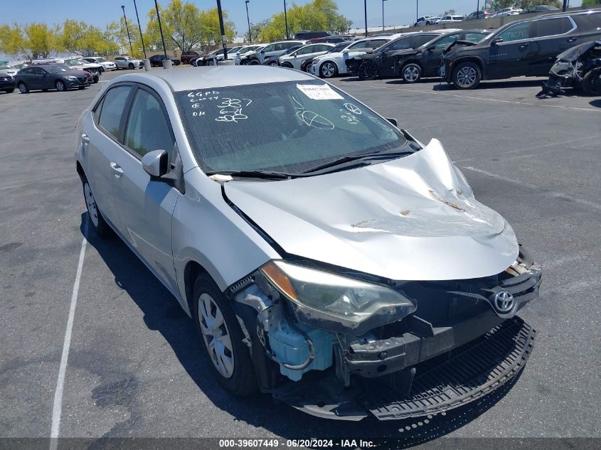 2015 Toyota Corolla L VIN: 5YFBURHE4FP293899 Lot: 39607449