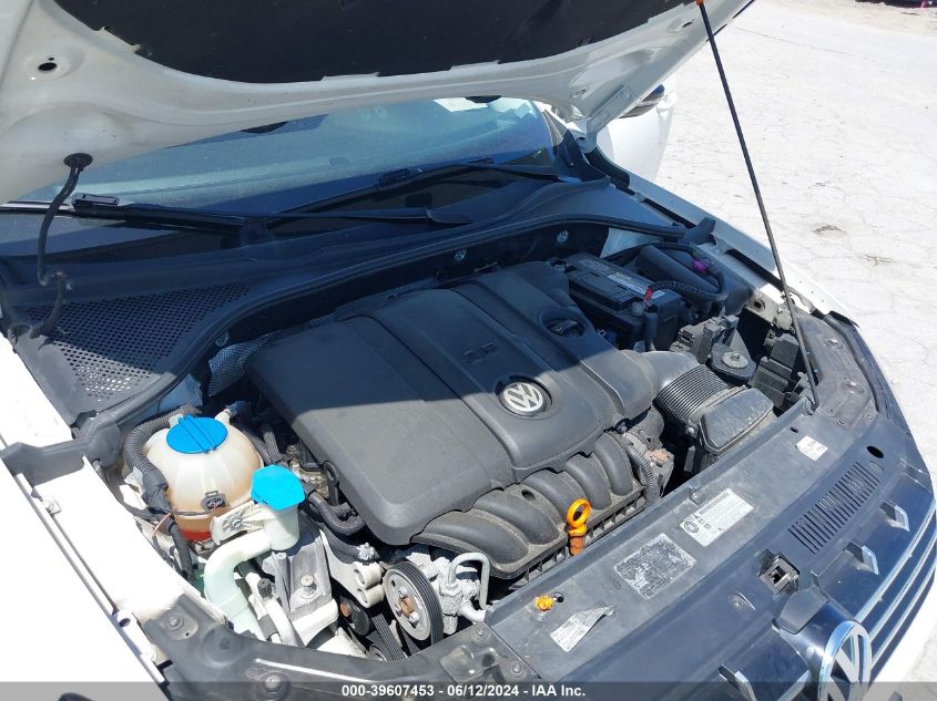 2012 Volkswagen Passat 2.5L Sel Premium VIN: 1VWCH7A33CC110693 Lot: 39607453