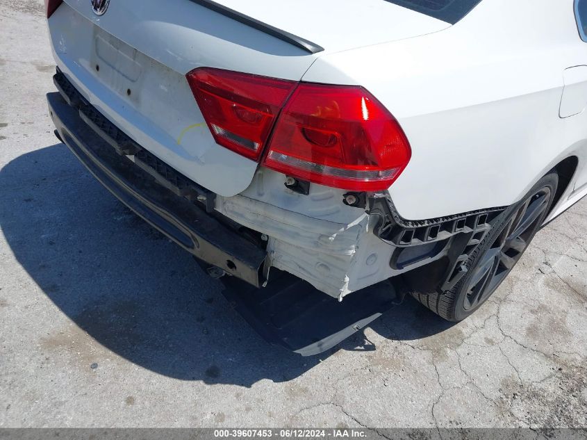 2012 Volkswagen Passat 2.5L Sel Premium VIN: 1VWCH7A33CC110693 Lot: 39607453