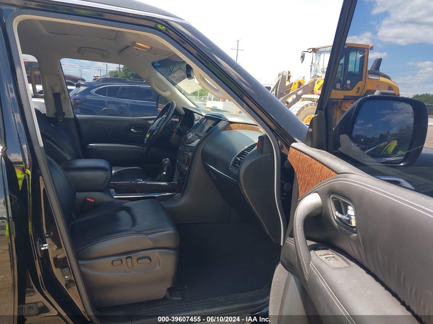 2017 Nissan Armada Platinum VIN: JN8AY2NF5H9302353 Lot: 39607455