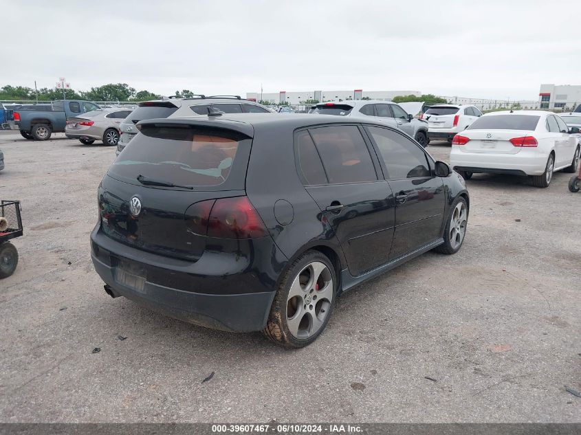 2009 Volkswagen Gti 4-Door VIN: WVWHV71K99W066392 Lot: 39607467