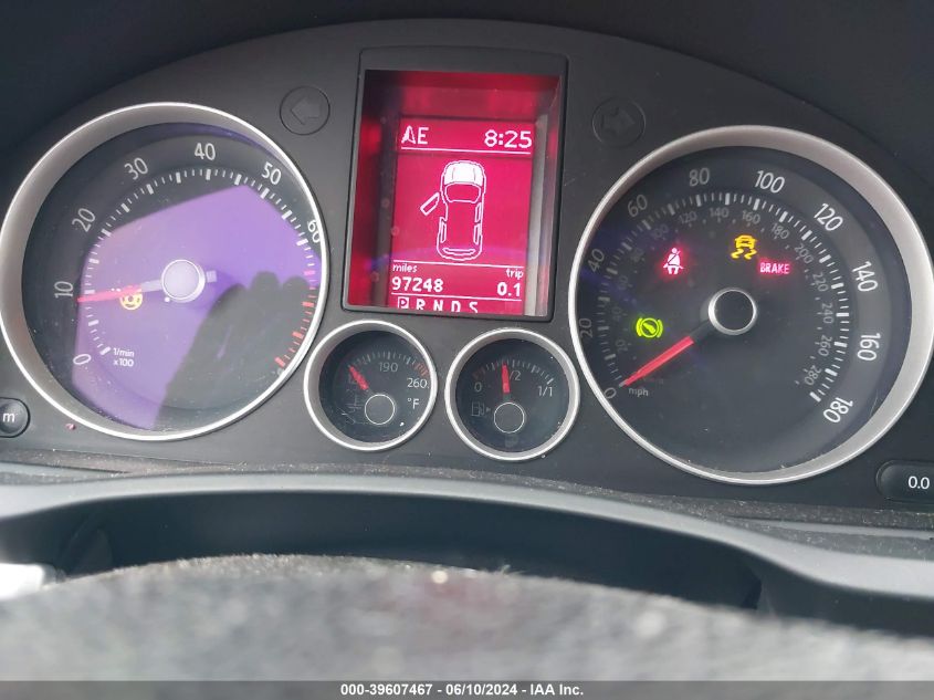 2009 Volkswagen Gti 4-Door VIN: WVWHV71K99W066392 Lot: 39607467