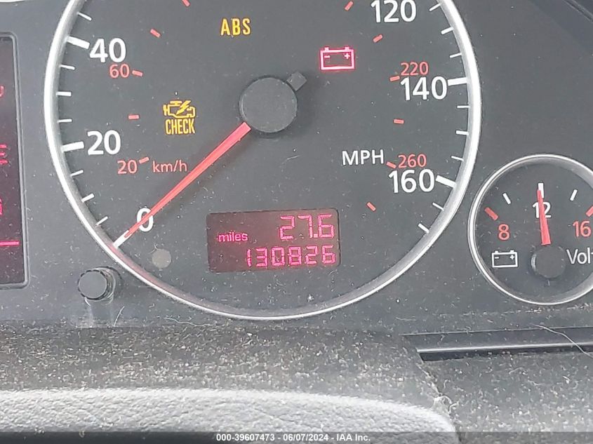 2004 Audi A6 2.7T VIN: WAULD64BX4N032198 Lot: 39607473