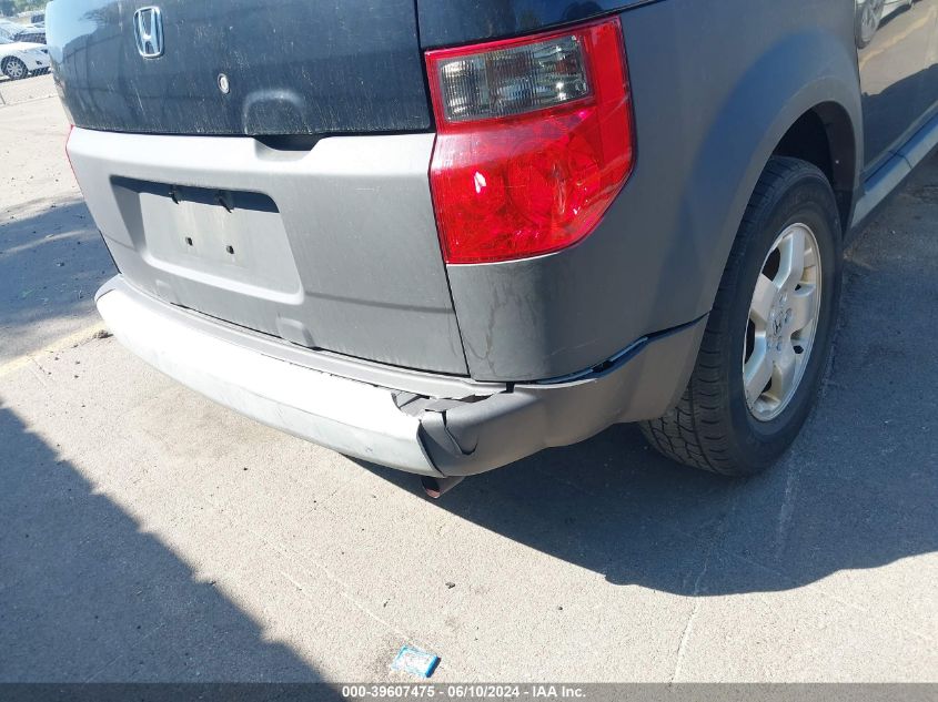 2003 Honda Element Ex VIN: 5J6YH27503L038527 Lot: 39607475