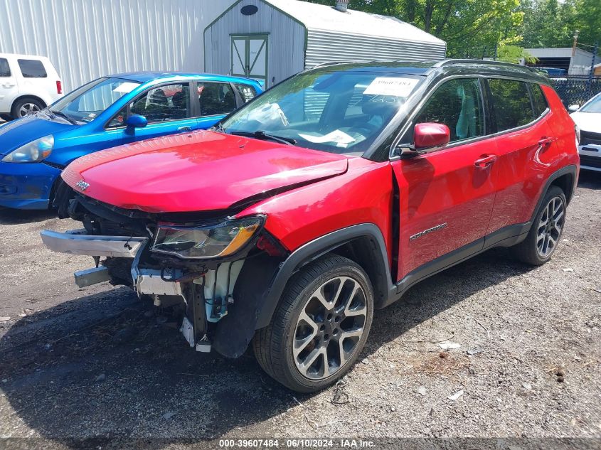 2019 JEEP COMPASS LIMITED - 3C4NJDCB8KT600715