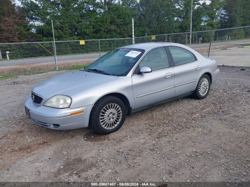 2001 Mercury Sable Gs VIN: 1MEFM50U21A644186 Lot: 39607487