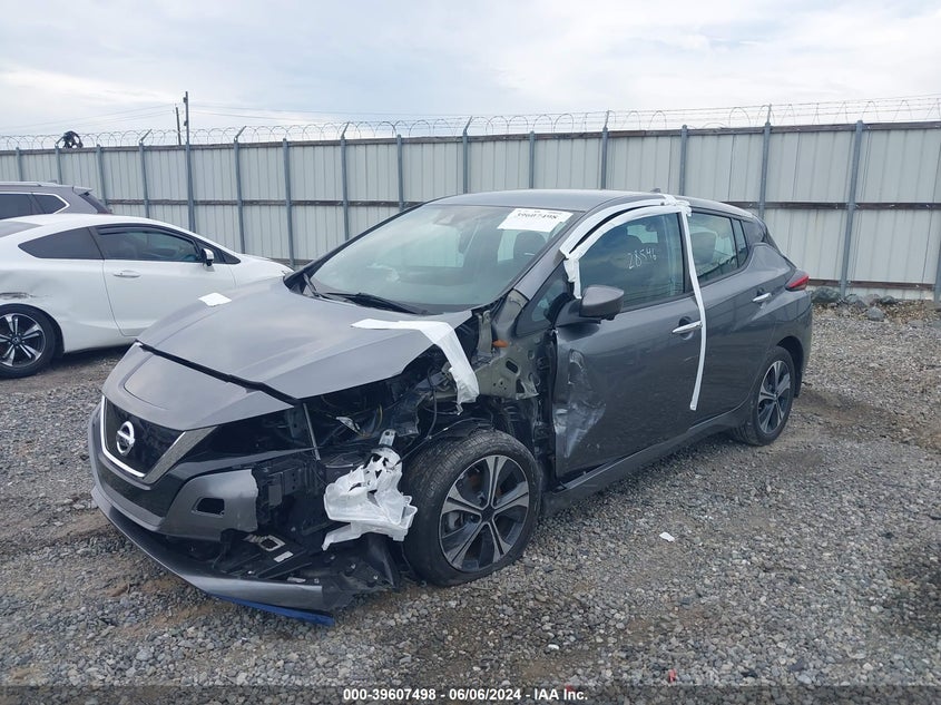 2021 NISSAN LEAF SV PLUS 62 KWH - 1N4BZ1CV4MC553739