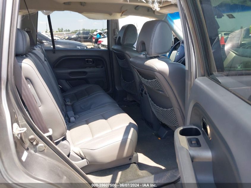 2007 Honda Pilot Ex-L VIN: 5FNYF28667B022621 Lot: 39607500