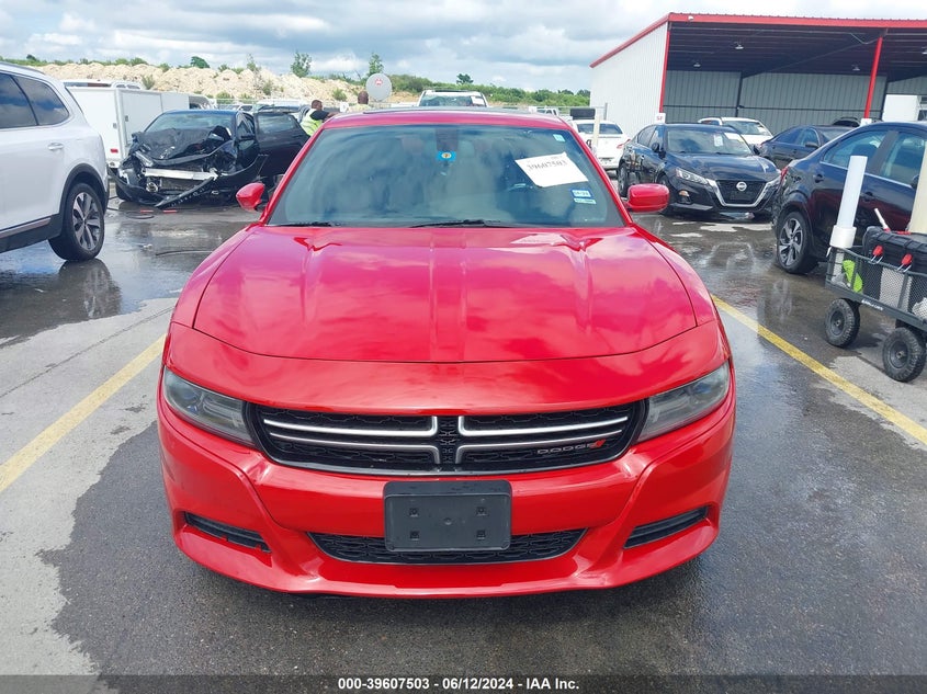 2015 Dodge Charger Se VIN: 2C3CDXBG2FH791046 Lot: 39607503