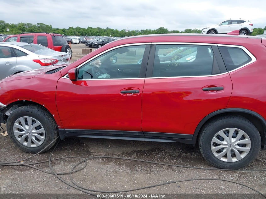 2017 Nissan Rogue S VIN: 5N1AT2MV2HC835620 Lot: 39607519