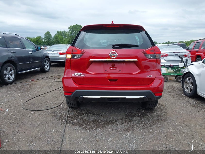 2017 Nissan Rogue S VIN: 5N1AT2MV2HC835620 Lot: 39607519