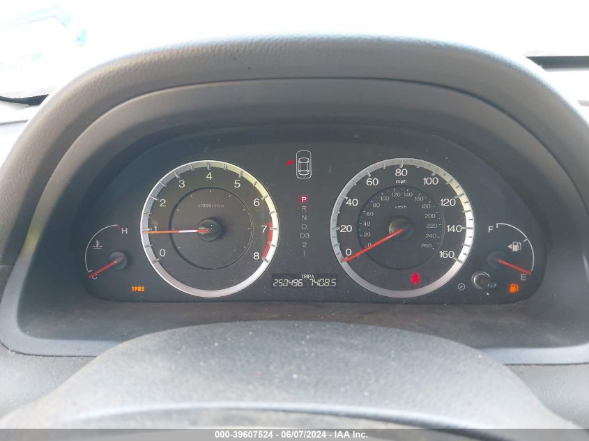 2009 Honda Accord 3.5 Ex-L VIN: 1HGCP368X9A021826 Lot: 39607524