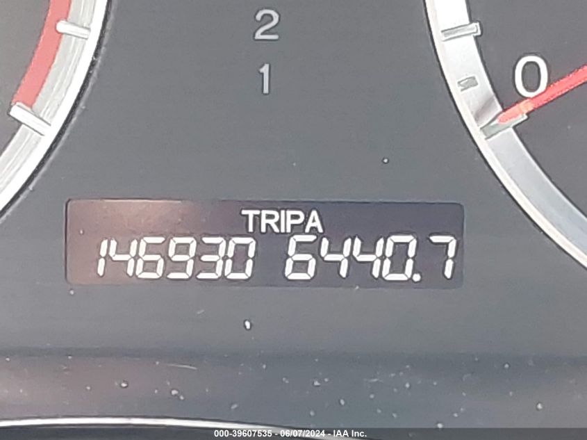 2010 Honda Accord 2.4 Ex-L VIN: 1HGCP2F83AA030429 Lot: 39607535