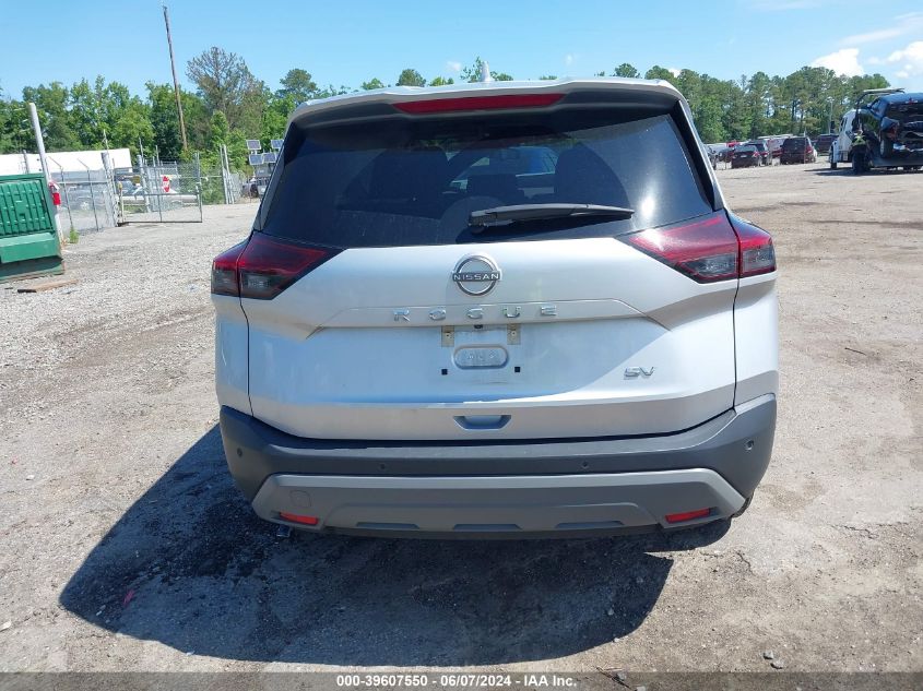 2023 Nissan Rogue Sv Fwd VIN: 5N1BT3BA4PC835272 Lot: 39607550