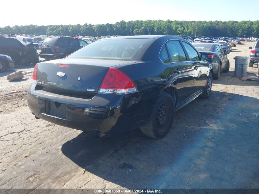 2013 Chevrolet Impala Police Police VIN: 2G1WD5E36D1148168 Lot: 39607559