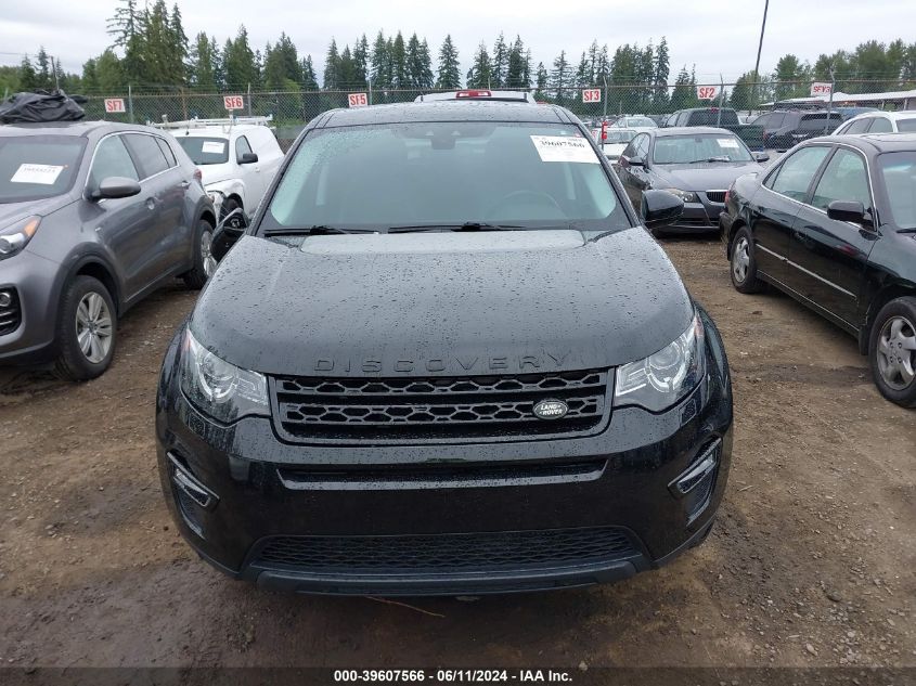 2016 Land Rover Discovery Sport Hse VIN: SALCR2BG0GH578001 Lot: 39607566
