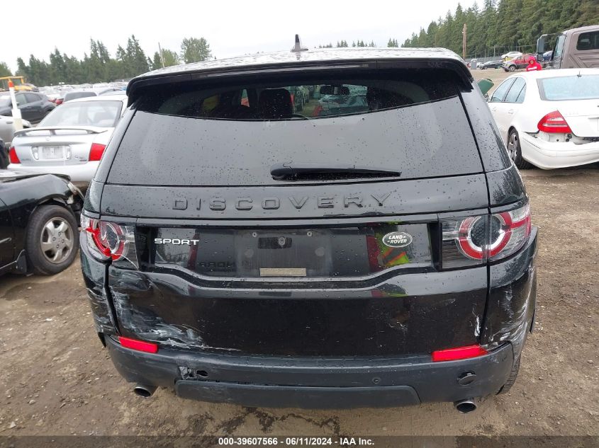 2016 Land Rover Discovery Sport Hse VIN: SALCR2BG0GH578001 Lot: 39607566