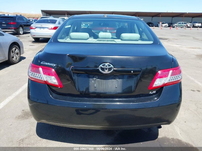 2010 Toyota Camry Le VIN: 4T4BF3EK1AR058083 Lot: 39607568