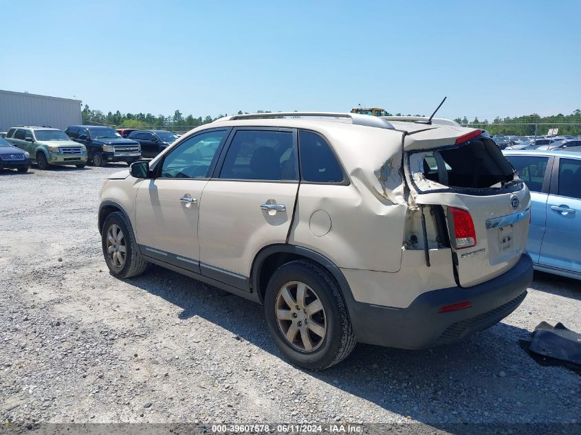 2012 Kia Sorento Lx V6 VIN: 5XYKT4A22CG234100 Lot: 39607578