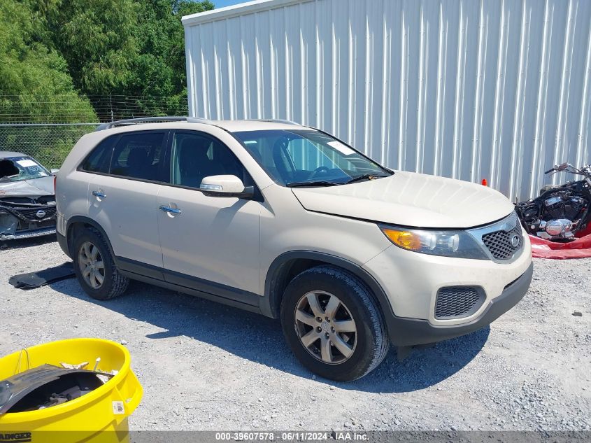 2012 Kia Sorento Lx V6 VIN: 5XYKT4A22CG234100 Lot: 39607578