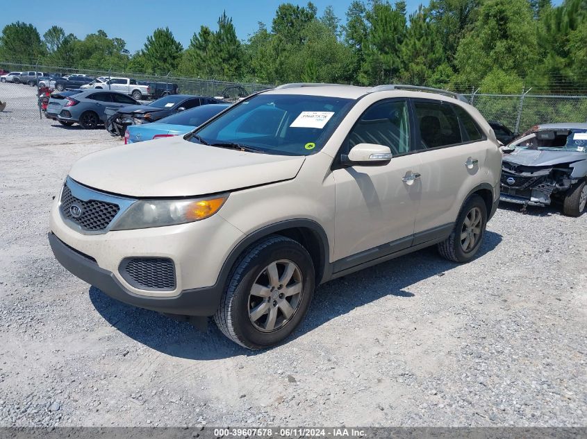 2012 Kia Sorento Lx V6 VIN: 5XYKT4A22CG234100 Lot: 39607578