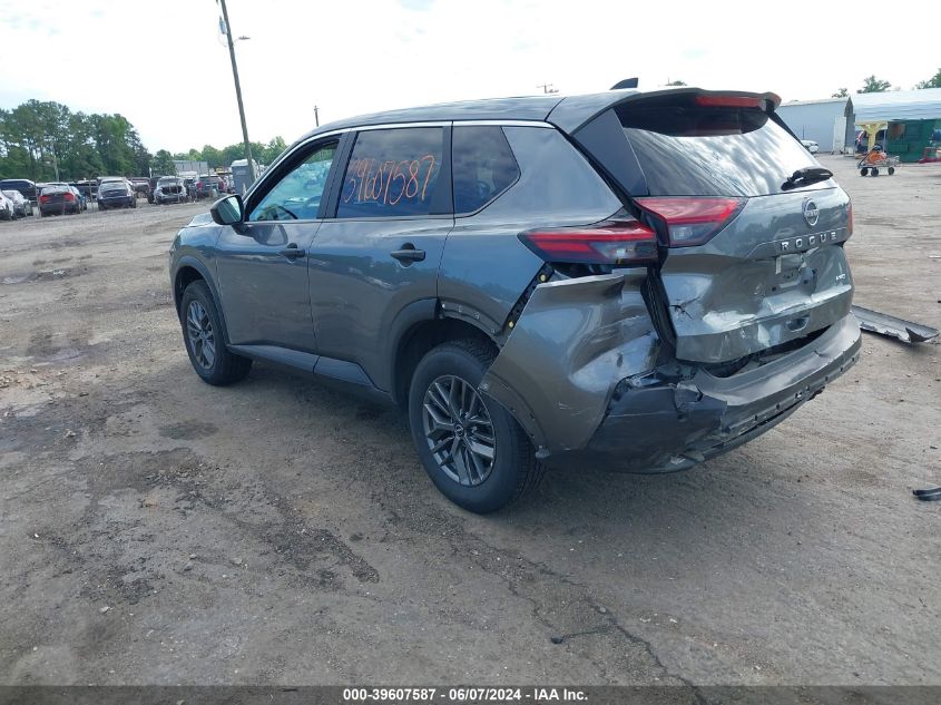 2023 Nissan Rogue S Intelligent Awd VIN: 5N1BT3AB0PC780572 Lot: 39607587