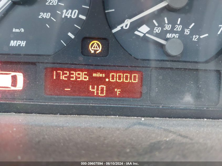 2002 BMW 325 Ci VIN: WBABN334X2JW53407 Lot: 39607594