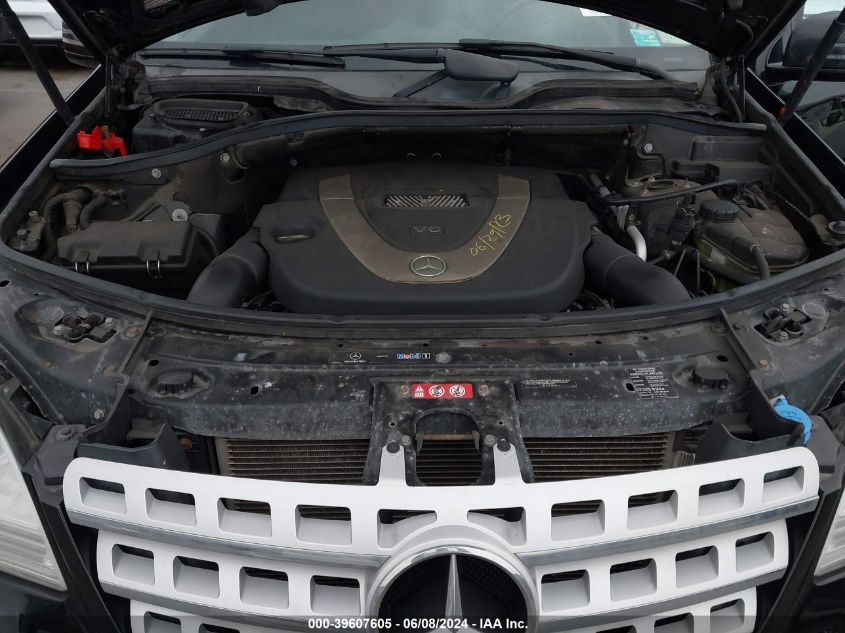 2011 Mercedes-Benz Ml 350 4Matic VIN: 4JGBB8GB0BA745929 Lot: 39607605