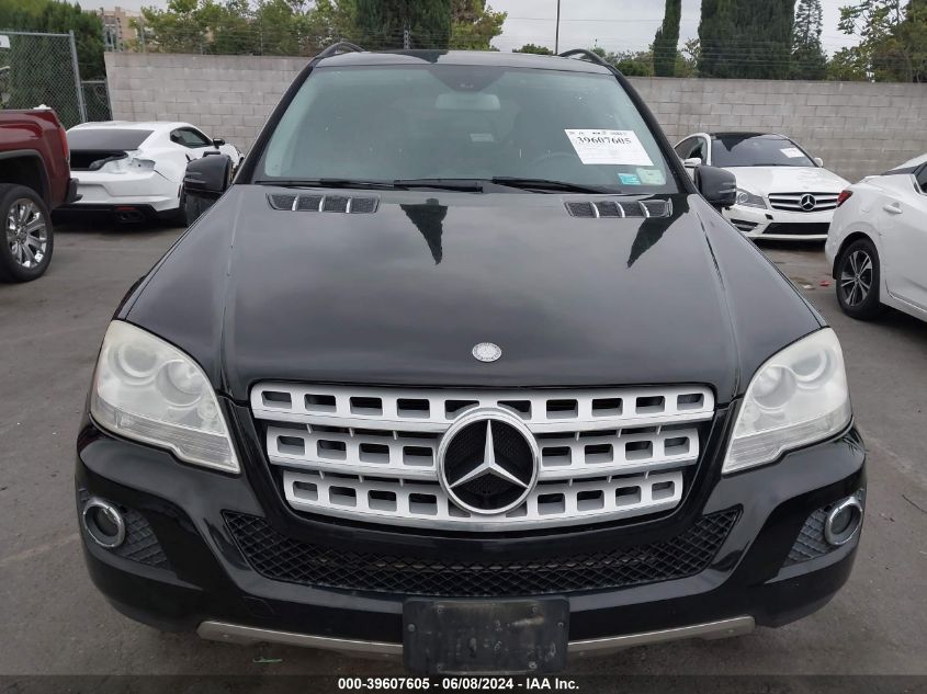 2011 Mercedes-Benz Ml 350 4Matic VIN: 4JGBB8GB0BA745929 Lot: 39607605