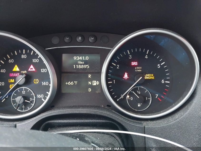 2011 Mercedes-Benz Ml 350 4Matic VIN: 4JGBB8GB0BA745929 Lot: 39607605