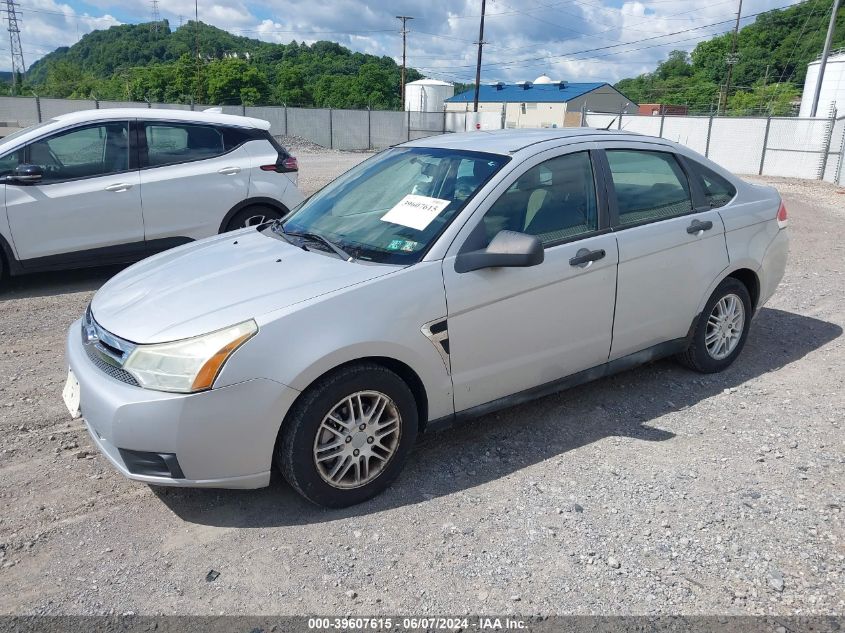 2008 Ford Focus Se/Ses VIN: 1FAHP35N98W208963 Lot: 39607615