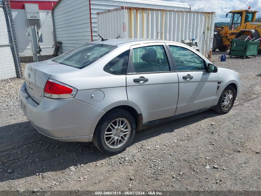 2008 Ford Focus Se/Ses VIN: 1FAHP35N98W208963 Lot: 39607615