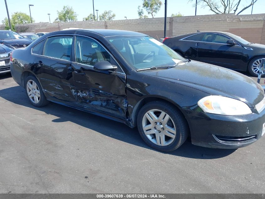 2012 Chevrolet Impala Lt VIN: 2G1WG5E30C1307904 Lot: 39607639