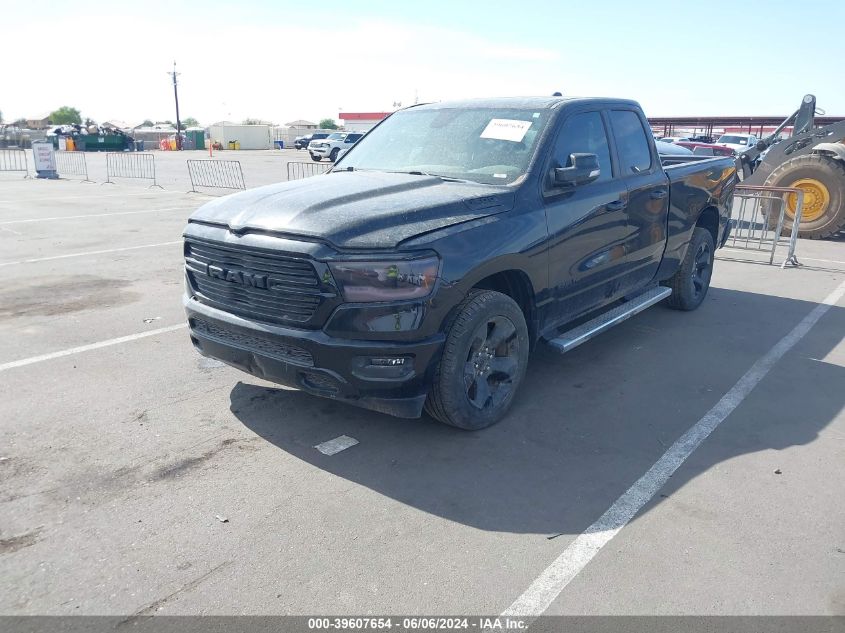 2019 Ram 1500 Big Horn/Lone Star Quad Cab 4X4 6'4 Box VIN: 1C6SRFBT1KN515756 Lot: 39607654