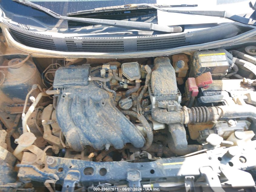 2016 Nissan Versa 1.6 S+ VIN: 3N1CN7AP5GL908754 Lot: 39607671