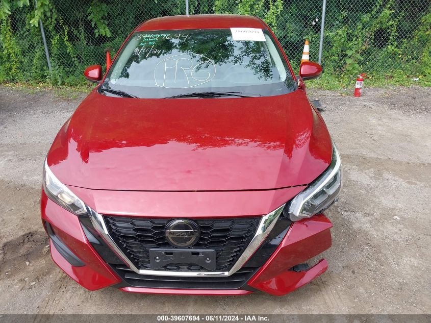 2021 Nissan Sentra Sv Xtronic Cvt VIN: 3N1AB8CV8MY317236 Lot: 39607694