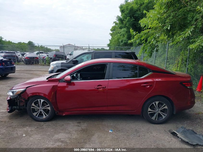 2021 Nissan Sentra Sv Xtronic Cvt VIN: 3N1AB8CV8MY317236 Lot: 39607694