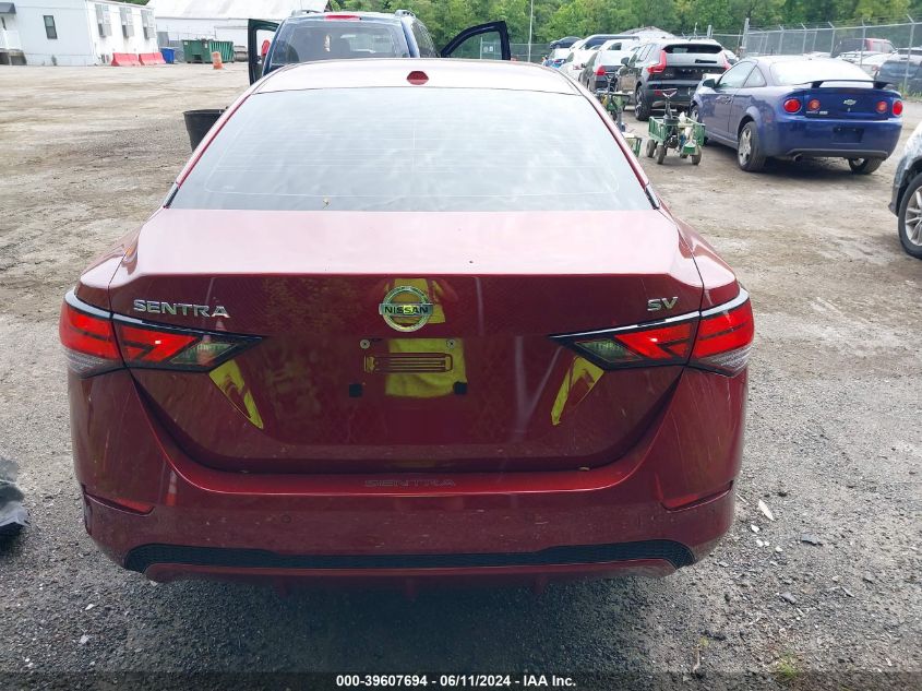 2021 Nissan Sentra Sv Xtronic Cvt VIN: 3N1AB8CV8MY317236 Lot: 39607694