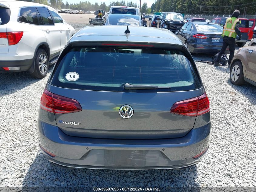 2019 Volkswagen E-Golf Sel Premium VIN: WVWPR7AU5KW913643 Lot: 39607696