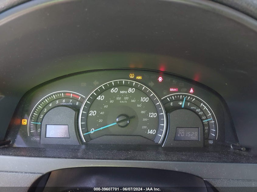 2012 Toyota Camry Le VIN: 4T1BF1FK4CU554284 Lot: 39607701