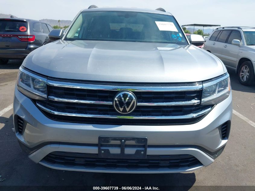 2021 Volkswagen Atlas 3.6L V6 Se W/Technology VIN: 1V2HR2CA4MC575309 Lot: 39607739