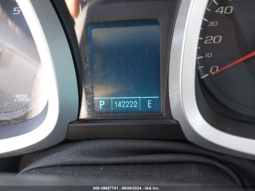 2011 Chevrolet Equinox 1Lt VIN: 2GNALDEC5B1221324 Lot: 39607741