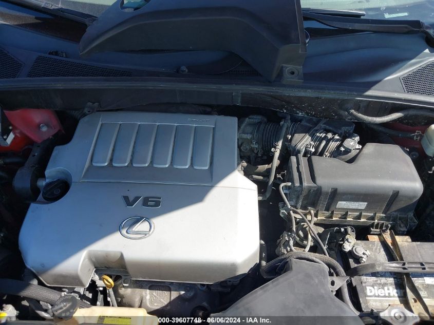 2009 Lexus Rx 350 VIN: 2T2GK31U09C066803 Lot: 39607748