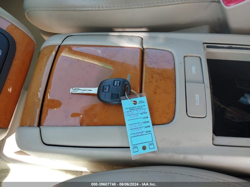 2009 Lexus Rx 350 VIN: 2T2GK31U09C066803 Lot: 39607748